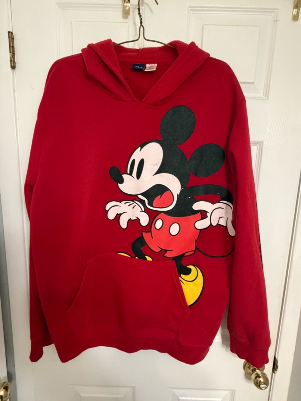 Disney Red Mickey Hoodie